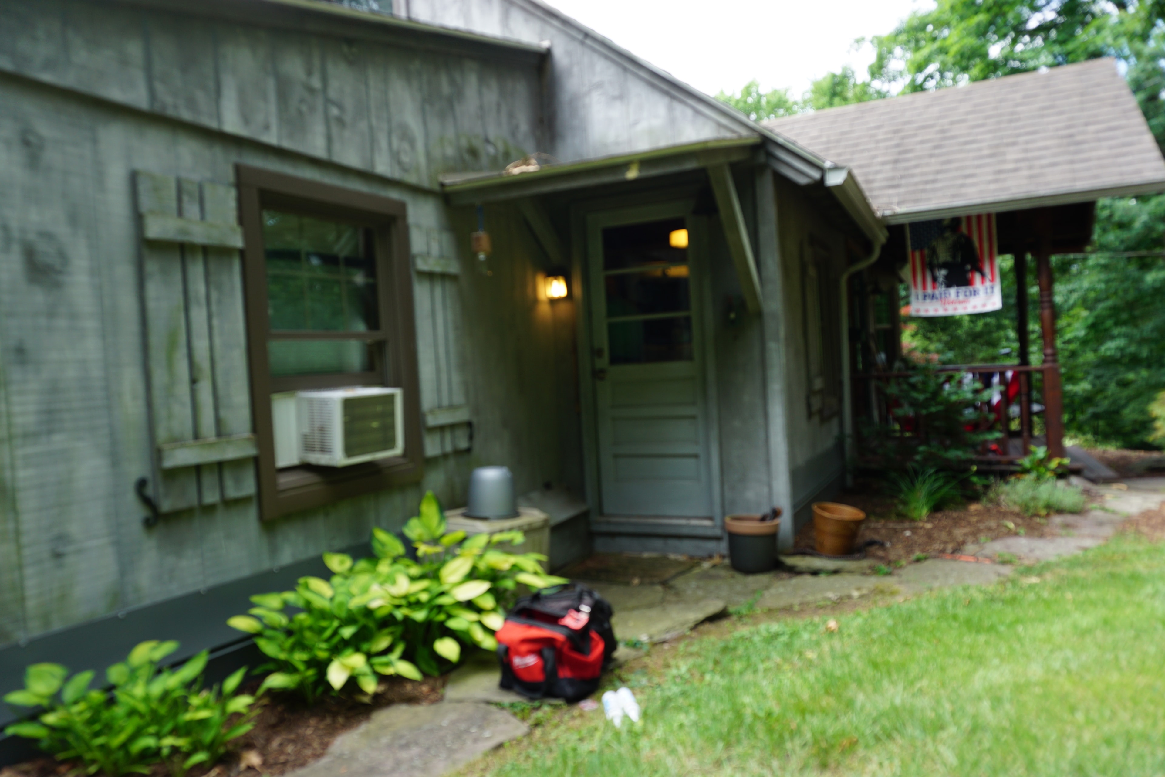 Entry Door & Window Replacement — before installation